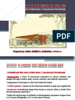 Pre-School Design Guidelines 2020