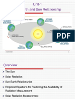 Unit-1-The Sun and Earth Relationship