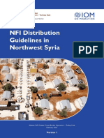 Nfi Distribution Guidelines in Northwest Syria - English Version