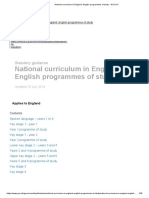 National Curriculum in England - English Programmes of Study - GOV - UK