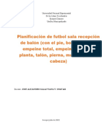 PLANIFICACION DE FUTBOL Ultima