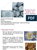 Part 3 - Microbial Growth, Biofilms and Biosafety