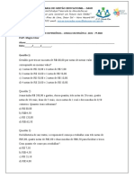 Prova de Dependencia 7°