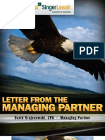 Letter From The Managing Partner: July 2011