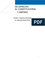 Clínica de Derecho Procesal Constitucional y Amparo 1