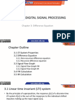 Chapter 3 Difference Equation