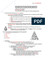 Building Macromolecules - Teacher Notes and Review Questions Answer Key - Updated 2020