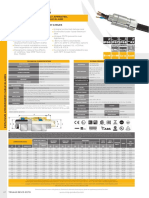 Data Shett Pressacavi T3CDS Metric