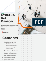 Kyocera Net Manager - Introductory Profile