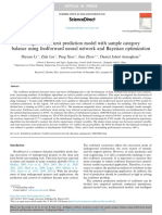 2022 Intelligent Rockburst Prediction Model With Sample Category Balance Using Feedforward Neural Network and Bayesian Optimization