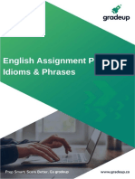 Idioms Assignment PDF