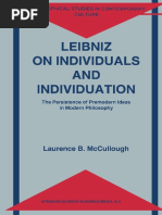 Leibniz On Individuals and Individuation The Persistence of Premodern Ideas in Modern Philosophy (PDFDrive)