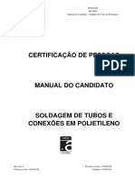 Manual Do Candidato Soldador de Tubo de Polietileno 16218