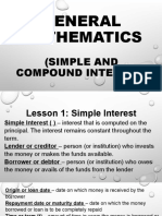 GENERAL MATHEMATICS Week 1