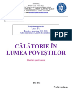 Calatorie in Lumea Povestilor