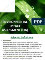 Environmental Impact Assessment (Eia)