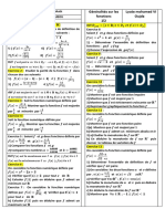 Serie 4 Fonction 1 Bac SC Math