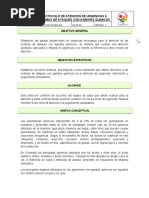 Gu PR 04 Protocolo para El Manejo de Atencion A Victimas de Ataques Con Agentes Quimicos