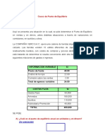 Caso de Punto de Equilibrio CANVAS