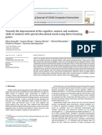 Towards The Improvement of The Cognitive, Motoric and Academic