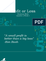 Profit and Loss