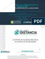 Fundamentos Gnoseológicos de La Actividad Educativa