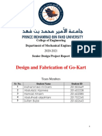 3 Design and Fabrication of Go Kart