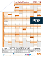 Calendario Escolar 2022 23 Anual Mapa Periodos