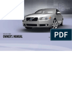 2011 Volvo S80 Owners Manual