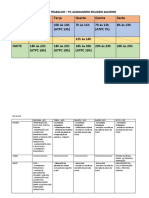 AGENDA E Horário 2022 PEI Programa Ensino Integral