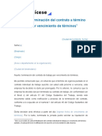 3 Carta Terminacion Del Contrato A Termino Fijo