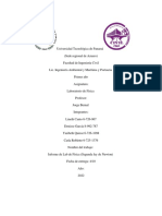 Informe de Segunda Ley de Newton