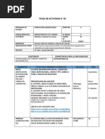 5 Ficha de Actividad de Aprendizaje Produccion de Cuy y Conejo