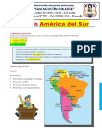 El Perú en América Del Sur Personal Social