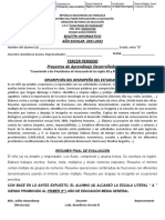 Boletín Primaria 3 LAPSO A 6 GRADO