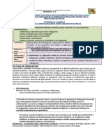 Planificación Indagación Sobre Circuitos