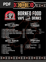 Menu Borneo