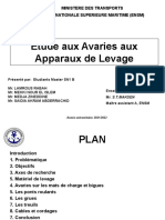 Avaries Aux Apparaux de Levage