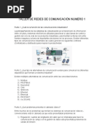 Taller Redes de Comunicación