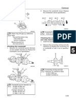 Checking The Connecting Rod Big End Side Clearance: Crankcase