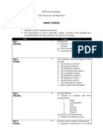 Animal Science Syllabus