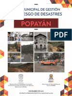 Plan Municipal de Gestion Del Riesgo de Desastres de Popayan 1