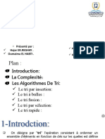 Les Algorithmes de Tri