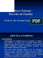 1ra. Semana Derecho de Familia