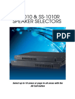 SS-1010 & SS-1010R Brochure