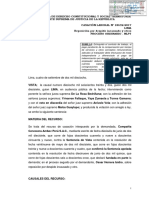 Casación Laboral #18632-2017 Lima