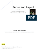 German Tense and Aspect