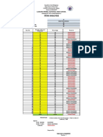 Diagnotics Item Analysis MAPEH 10,11