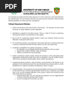 Revised NSTP Guidelines and Netiquette