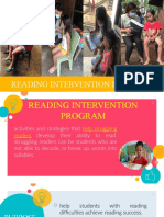 Reading Intervention Program